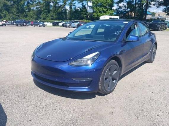 TESLA MODEL 3 2022 5YJ3E1EA6NF332992 image